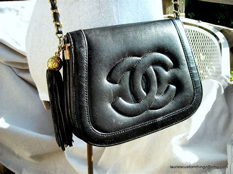 vintage chanel bags 1980|vintage chanel purses authentic.